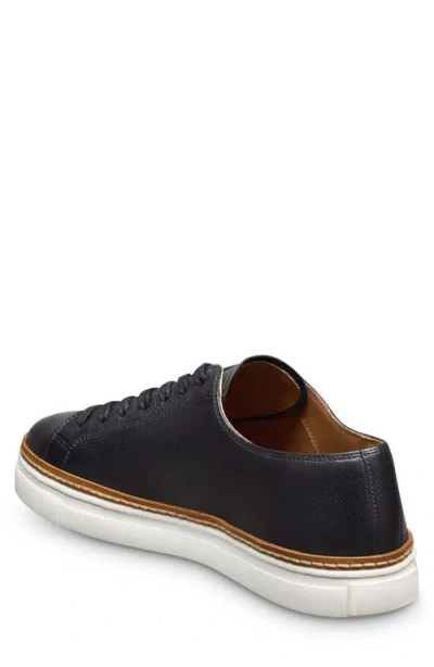 Allen Edmonds Flynn Leather Sneaker In Black