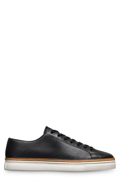 Allen Edmonds Flynn Leather Sneaker In Black