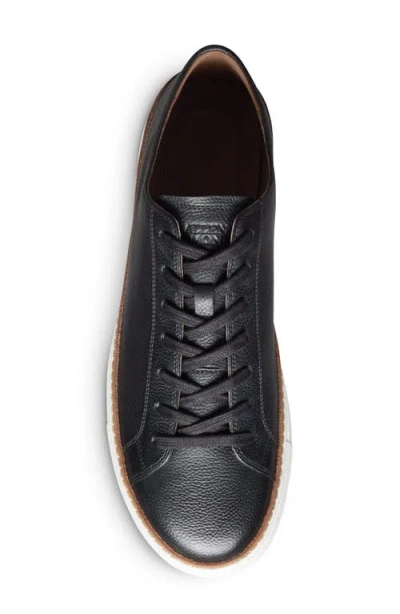 Allen Edmonds Flynn Leather Sneaker In Black