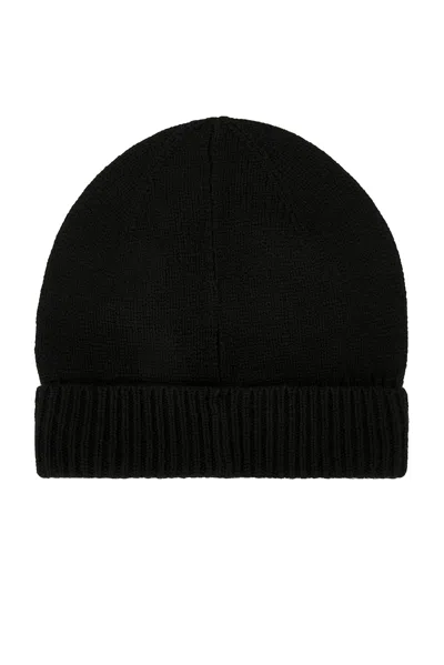 Guest In Residence Rib Cuff Beanie In Black