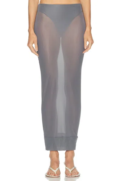 Maygel Coronel Jagua Skirt In Gray