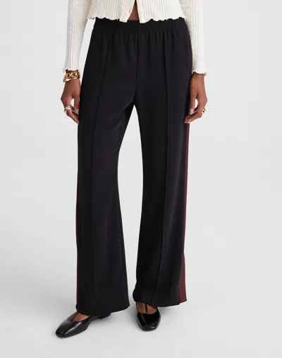 Madewell Pull-on Bootcut Track Pant In Black