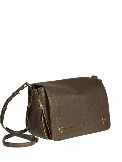 Jérôme Dreyfuss Igor Zipped Cross Body Bag In Brown