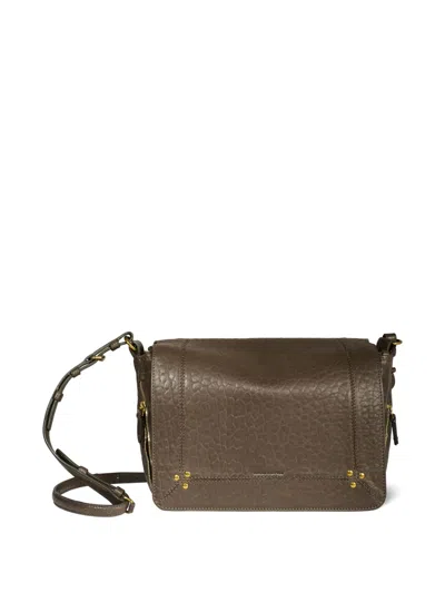 Jérôme Dreyfuss Igor Zipped Cross Body Bag In Brown