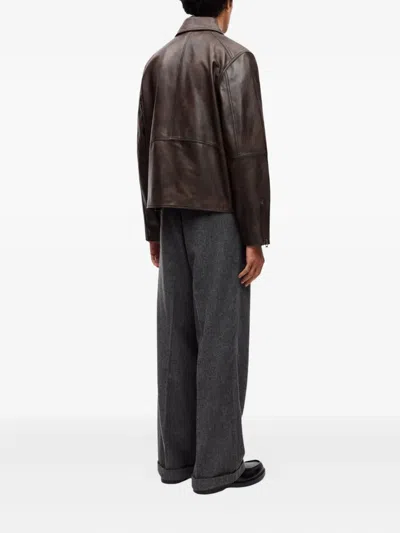 Samsoe & Samsoe Sacliff Zip Jacket In Brown