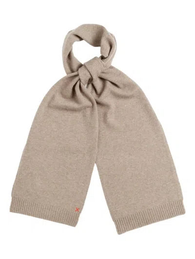 Chinti & Parker Ribbed-edges Scarf In Neutral