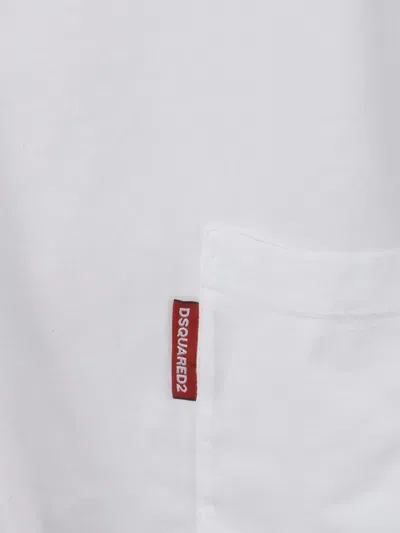 Dsquared2 Pocket T-shirt In White