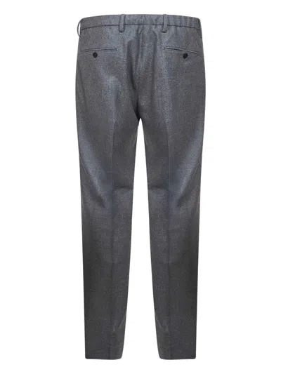 D4.0 Button-fastening Trousers In Gray