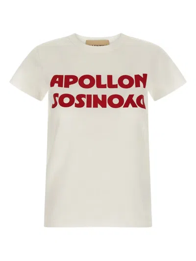 Valentino T-shirt In Cotone Bianco  Donna In White