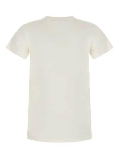 Valentino T-shirt In Cotone Bianco  Donna In White