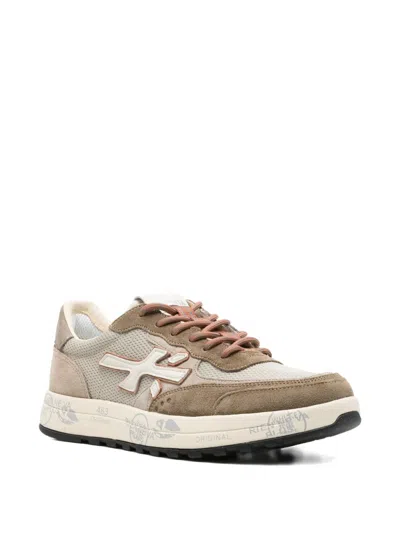 Premiata Nous Sneakers In Neutral