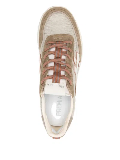 Premiata Nous Sneakers In Neutral