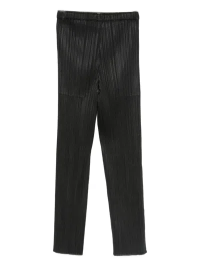 Issey Miyake Polyester Pants In Black