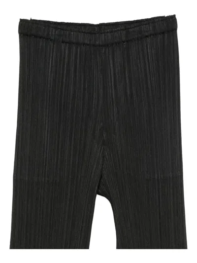 Issey Miyake Polyester Pants In Black