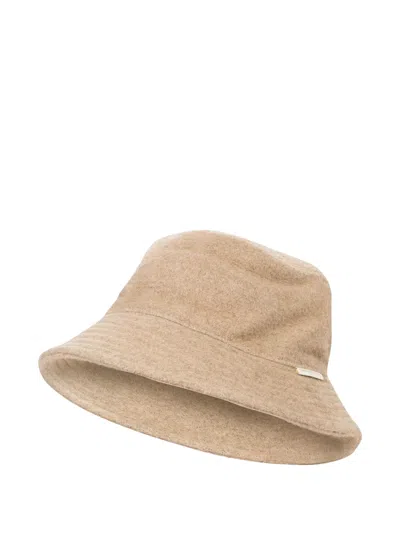 Aimé Leon Dore Alpaca-wool Bucket Hat In Neutral