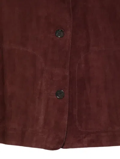 Arma Emy Button-up Jacket In Red