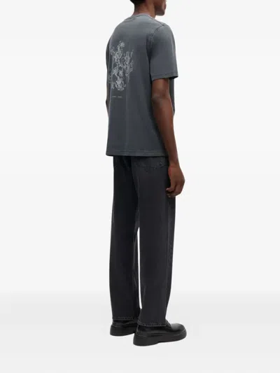 Samsoe & Samsoe Saphil T-shirt In Gray