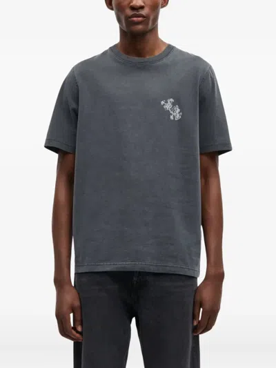 Samsoe & Samsoe Saphil T-shirt In Gray