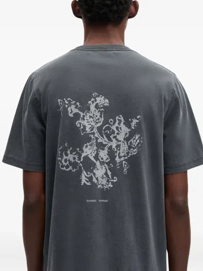 Samsoe & Samsoe Saphil T-shirt In Gray