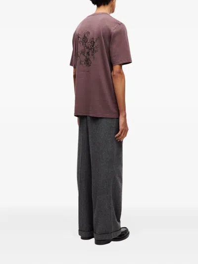 Samsoe & Samsoe Saphil T-shirt In Brown