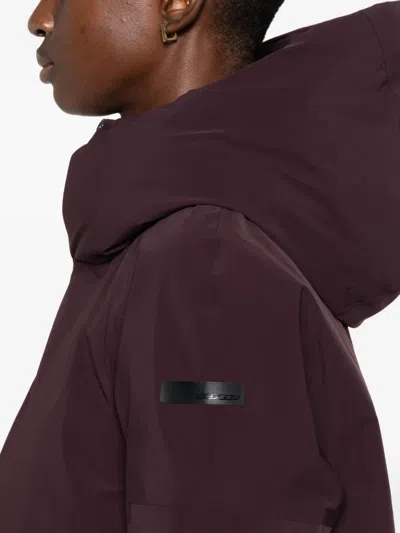 Rrd Hooded Bomber Jacket In Brown