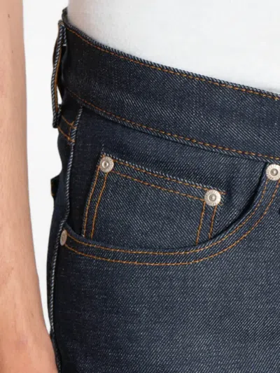 Naked And Famous True Guy Cotton Jeans In Blue