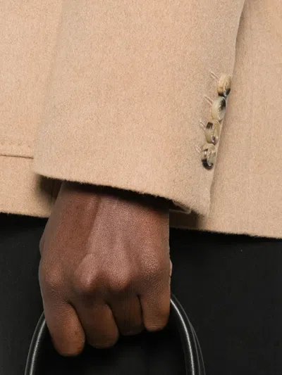 Max Mara Single-breasted Blazer In Neutral