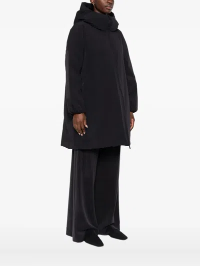 Rrd Hooded Oversized Jacket In Black