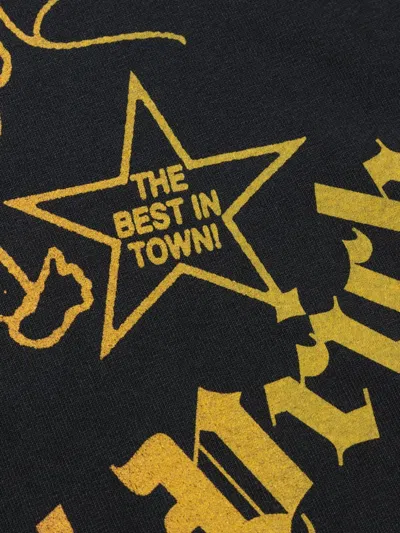 Aries Graphic-print T-shirt In Black