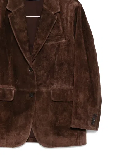 BENNY 绒面皮夹克