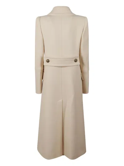 Zimmermann Hypnotic Double-breasted Coat In Neutral
