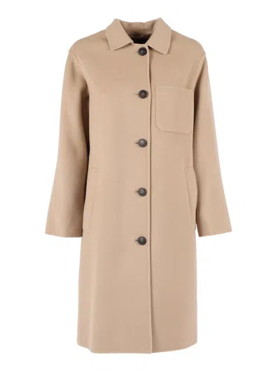 Weekend Max Mara Coat In Neutral