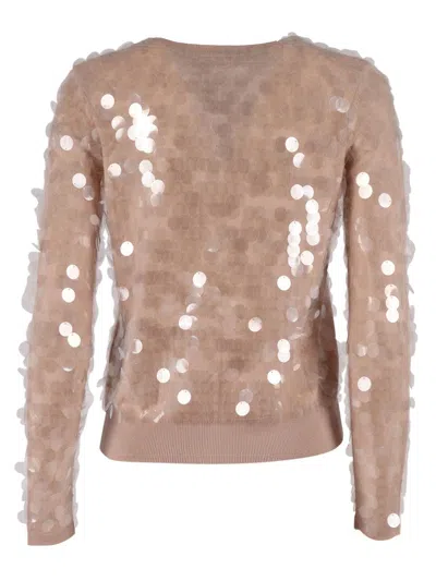 Max Mara 'necton' Cardigan In Pink