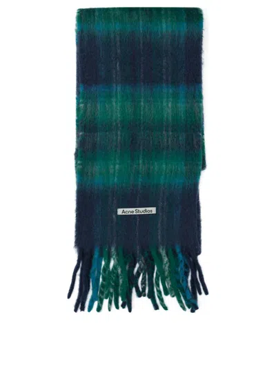 Acne Studios Fn Ux Scar000458 Scarf In Blue