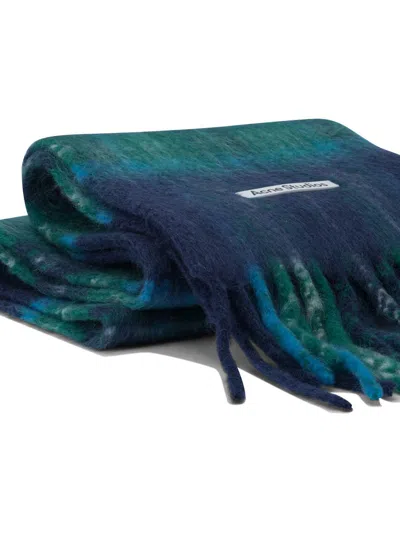 Acne Studios Fn Ux Scar000458 Scarf In Blue