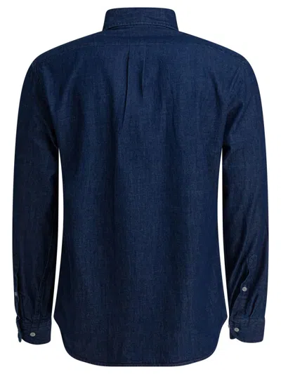 Bd Baggies Buttoned Pocket Shirt In Blue