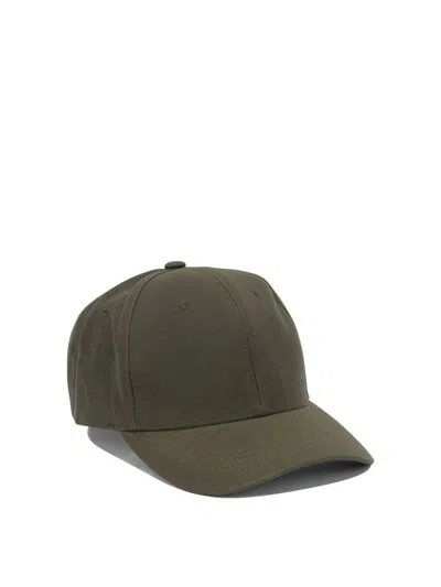 Filson Logo Baseball Cap In Green