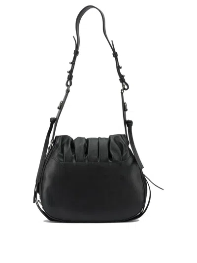Isabel Marant Women Black Leather Bolton Shoulder Bag In Black