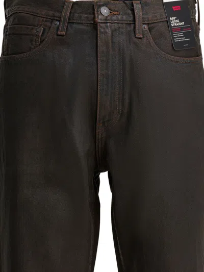 Levi's 568 Straight Jeans Brown In Brown