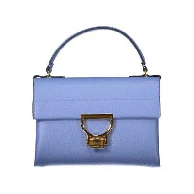 Coccinelle Light Blue Leather Women Handbag