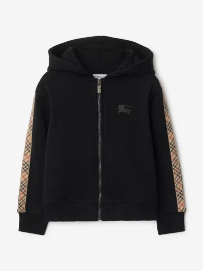 Burberry Kid Boy Sweaters In Black