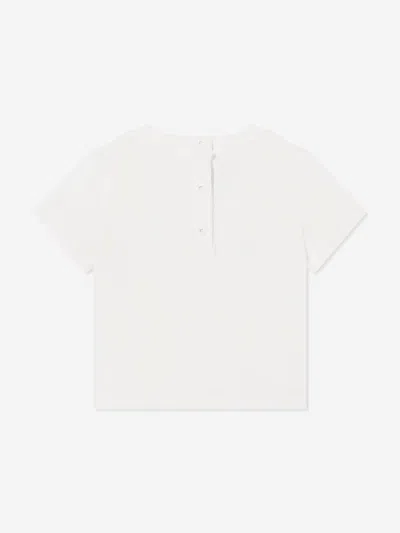 Fendi Logo-graphic Baby T-shirt In White