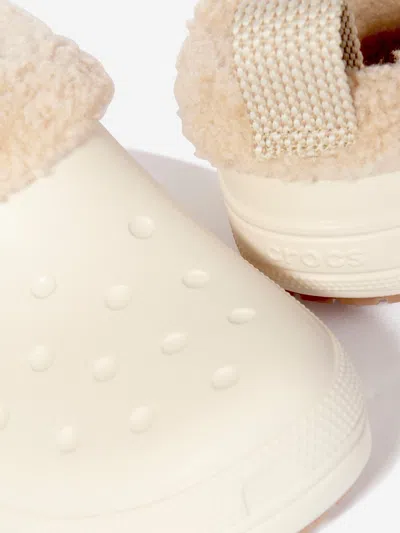 Crocs Kids Classic Lined Shorty Clog In Neutral