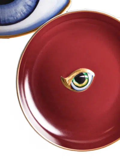 L'objet Lito Eye Dish In Red