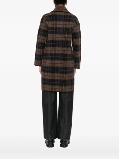 Lebor Gabala Plaid Jacket In Brown