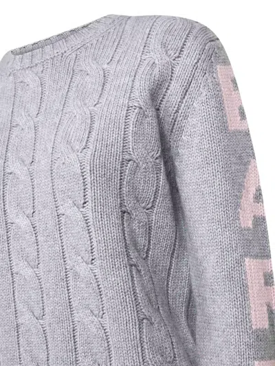 绞花针织提花毛衣