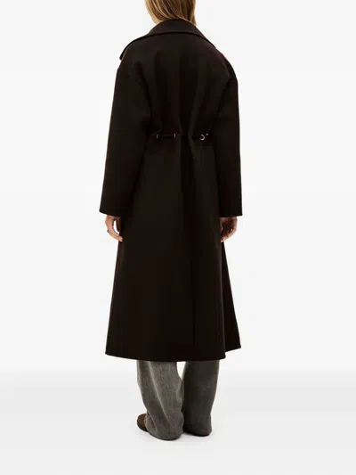 Ba&sh Kate Tie-waist Coat In Brown