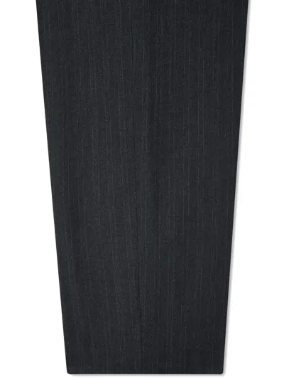 Studio Tomboy Stripe-pattern Trousers In Gray