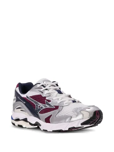 Mizuno Leather Sneakers In Multi