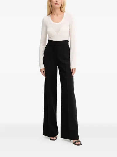 Elisabetta Franchi Ribbed Detail Knitwear In Neutral